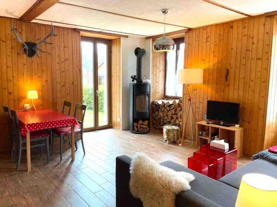 Charmant 2,5 Pieces Avec Jardin A 2 Pas Du Lac Champex-Lac Extérieur photo